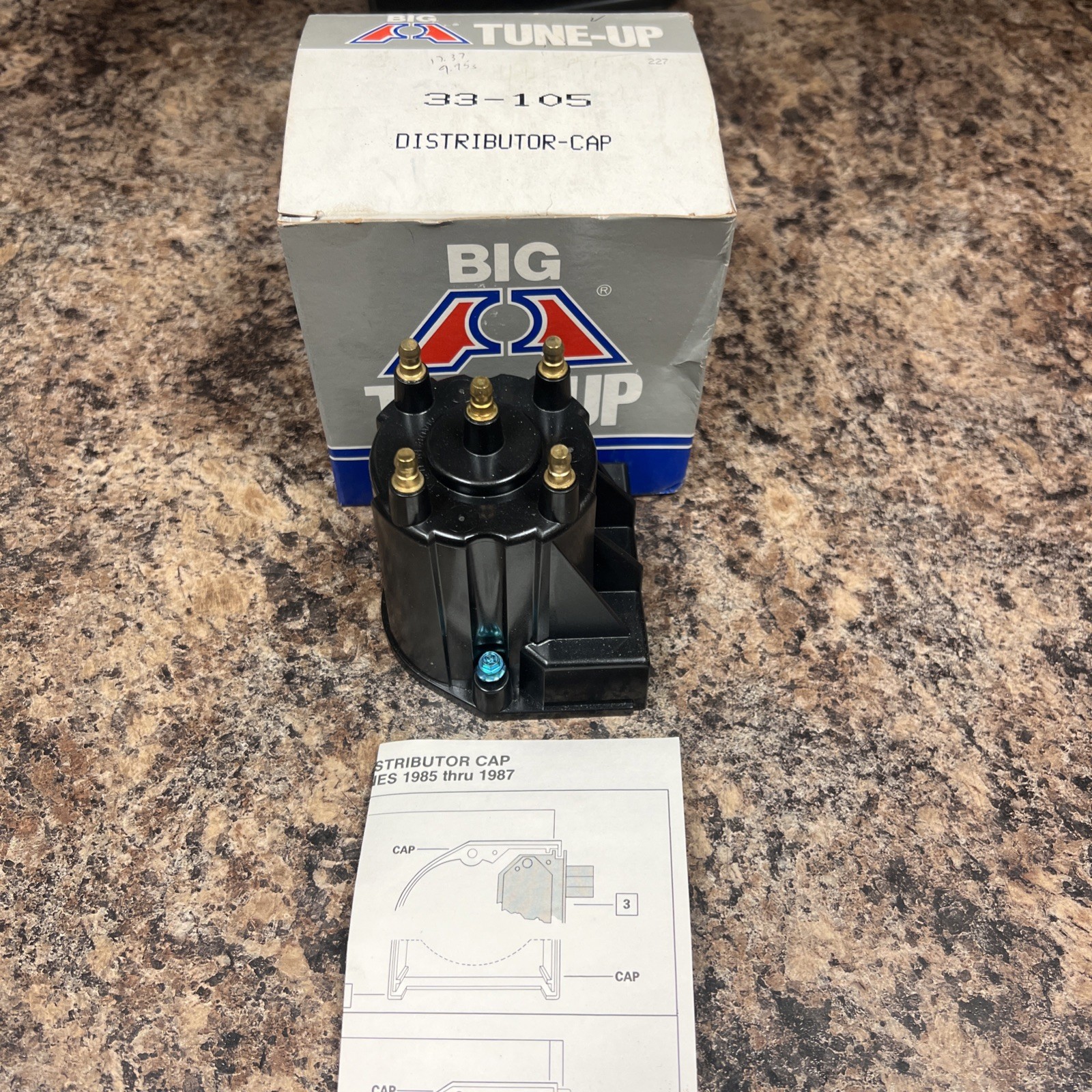 Big A Tune-Up 33-105 Distributor Cap, Fits Buick, GMC (See Desc) Free Shipping!