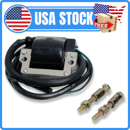 Fit For KAWASAKI KL250 KLX250 F6 KV75 MT1 MINI TRAIL IGNITION COIL P/N 21121-043