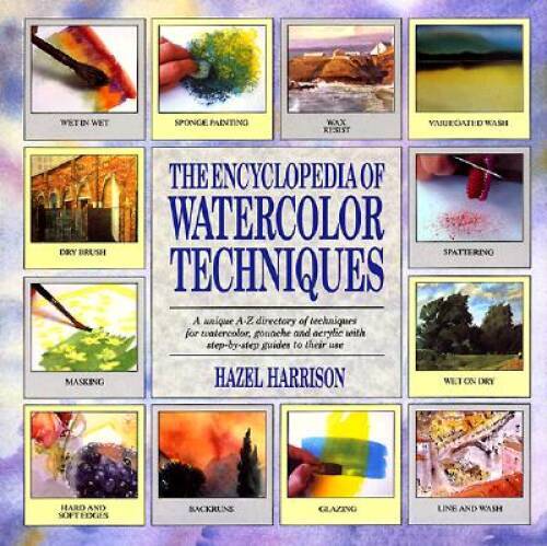 Ency Of Watercolor Techniq - Hardcover By Harrison, Peter D'arcy - GOOD
