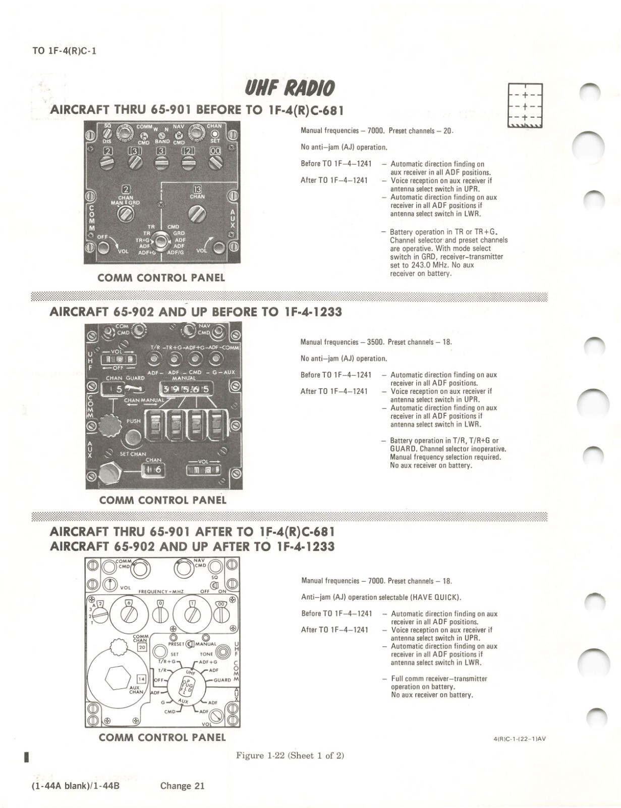RF-4C Phantom II 2001 Flight Manual Air Force Manual - CD Version