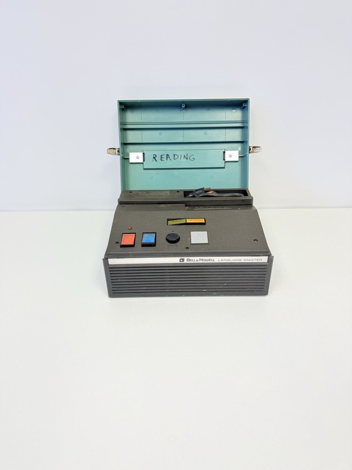 Vintage Bell & Howell 1757B Language Master Dual Speed Tested