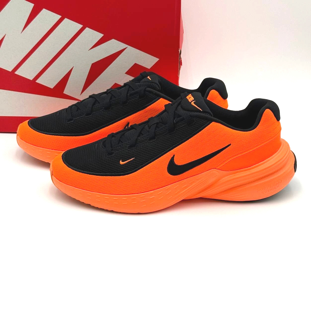 Nike Uplift SC Sneakers Men's Black Total Orange Phylon Cushion IB2765-004