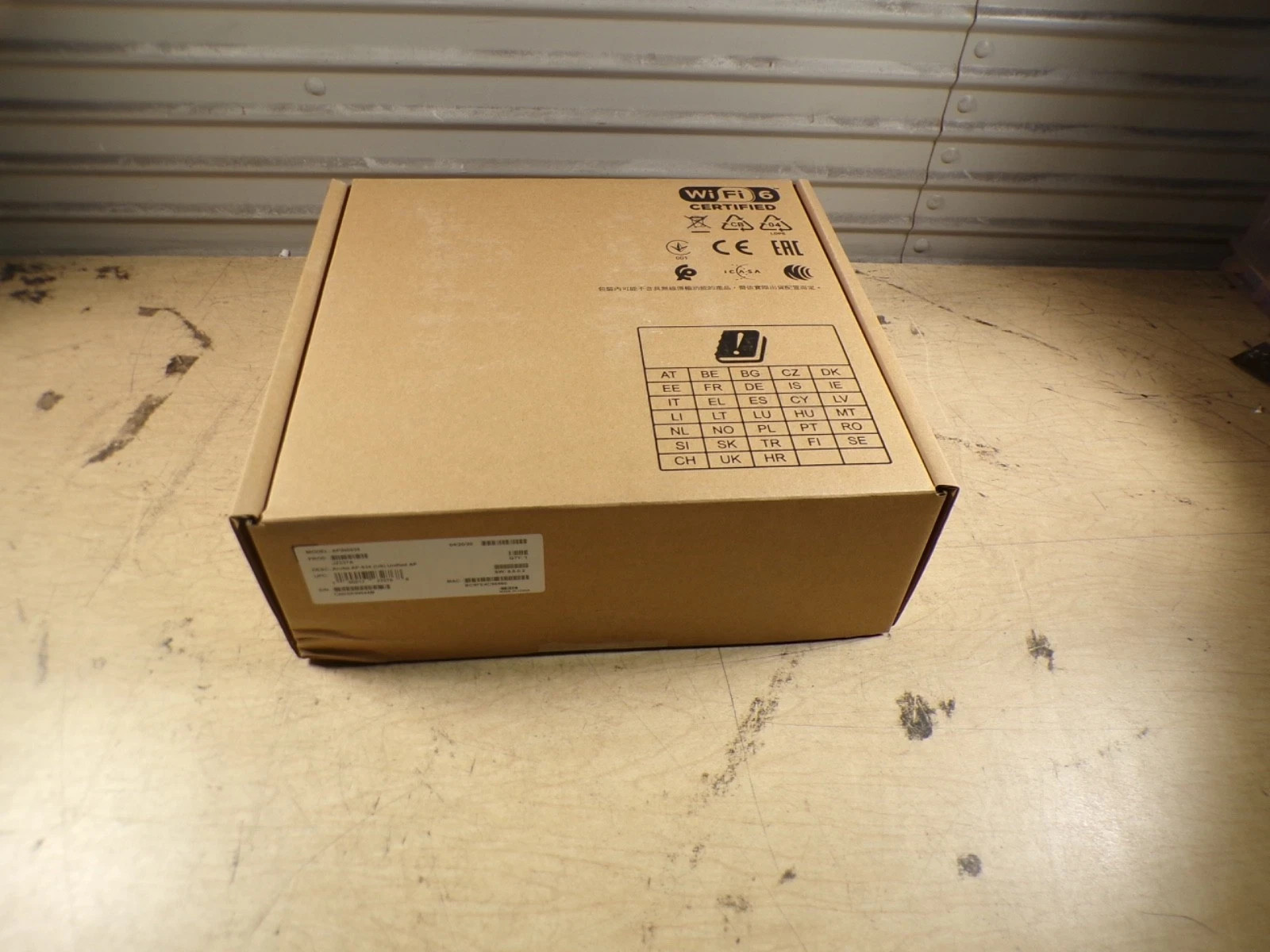 ARUBA AP-535 WIFI 6 WIRELESS ACCESS POINT JZ337A