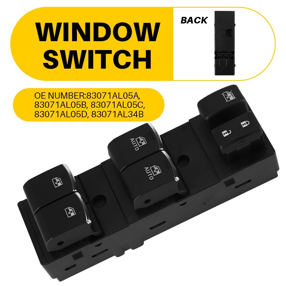 OEM Front LEFT Door Power Window Main Switch For 2015-2016 Subaru Outback Legacy