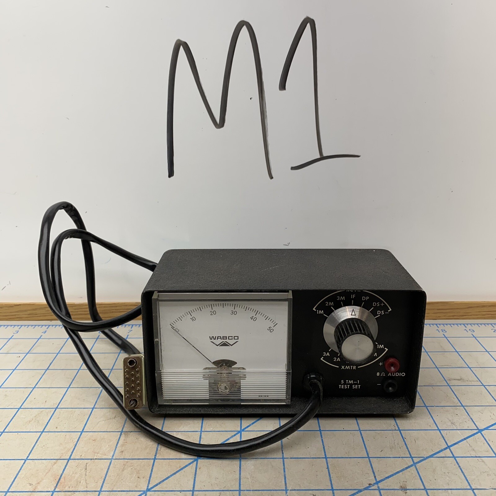 Vintage Wabco Radar RCVR XMTR Receiver Transmitter 5TM-1 Test Set Radio Unknown