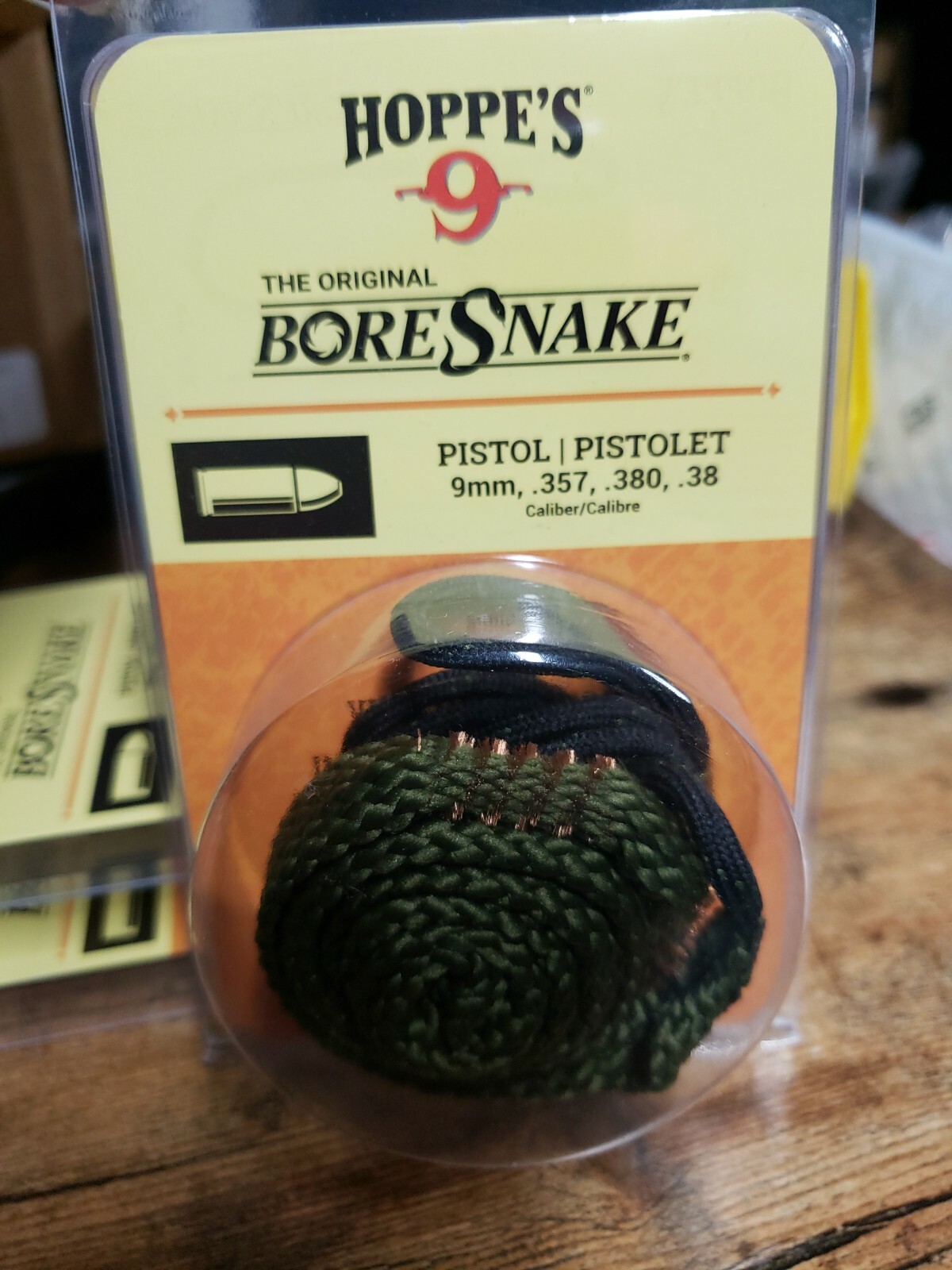 BoreSnake Hoppe's Original Pistol with Den