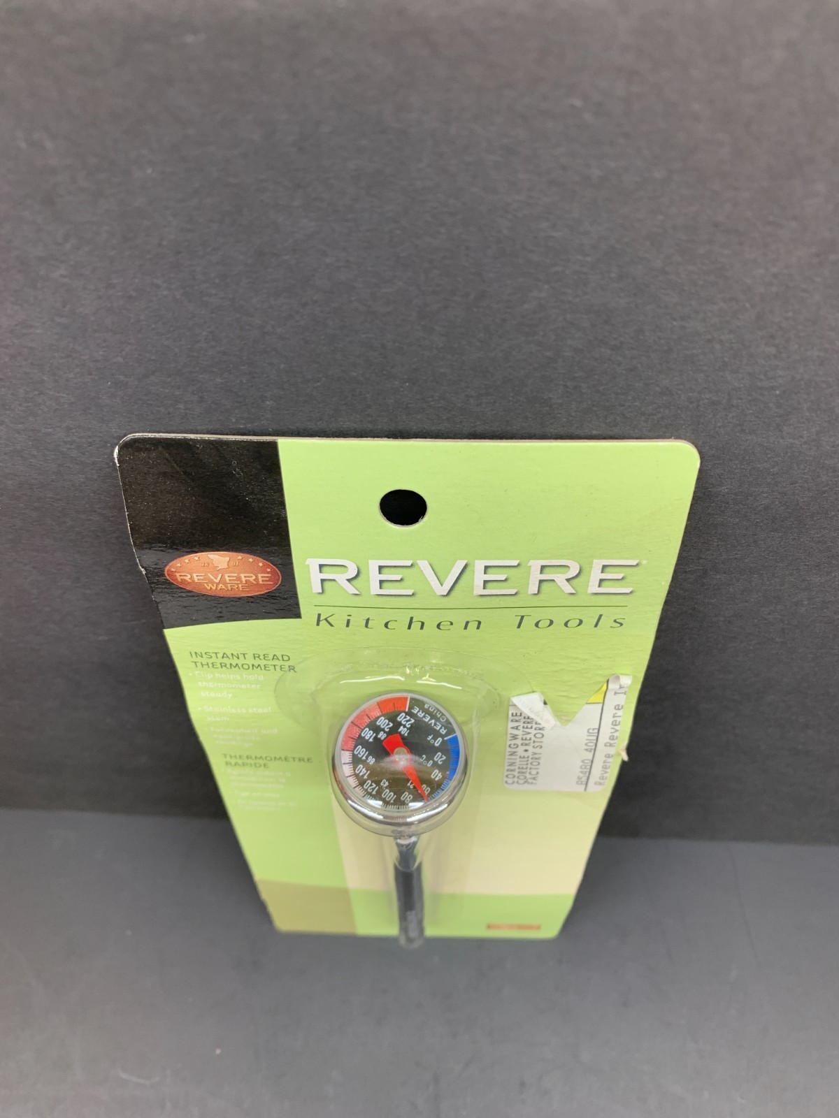 Revere Kitchen Tools Instant Read Thermometer NEW
