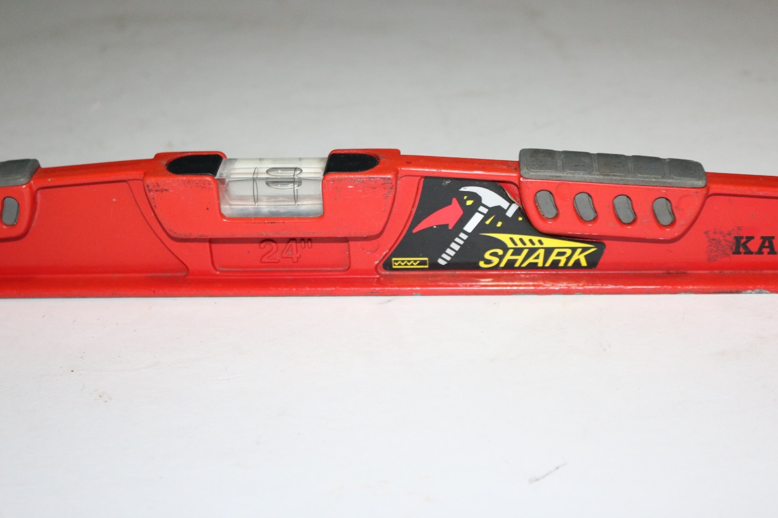 Kapro Shark 24" specialty mason cement block level carpenter tool aluminum NICE