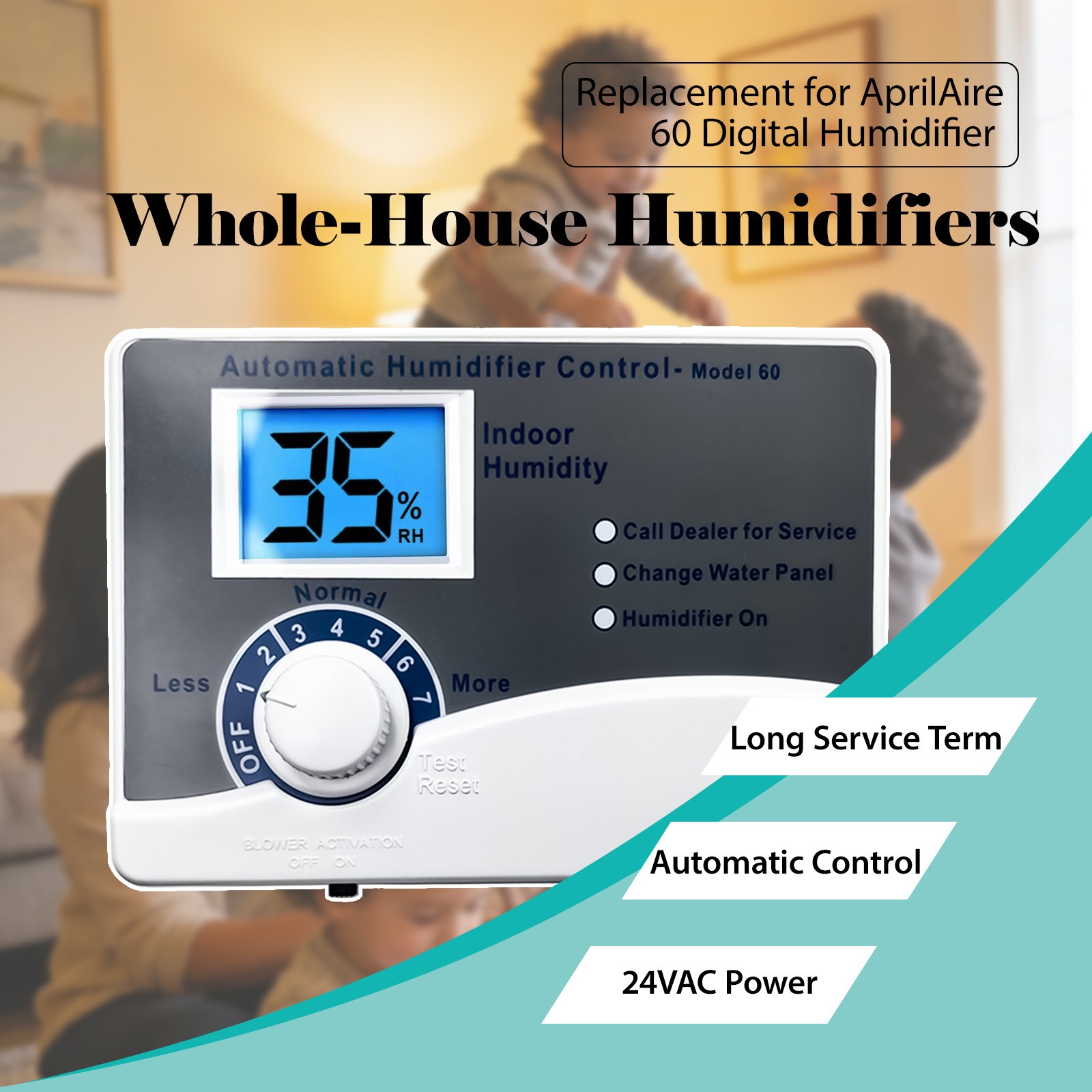 For AprilAire Model 60 Humidistat Automatic Humidifier Control New