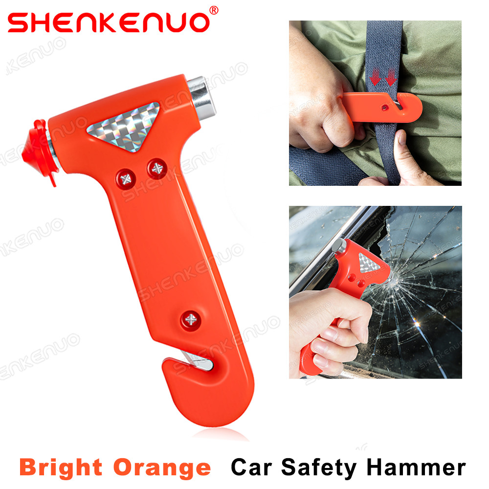 Car Rescue Hammer Dual Function Window Breaker Seat Belt Release Emergency Tool