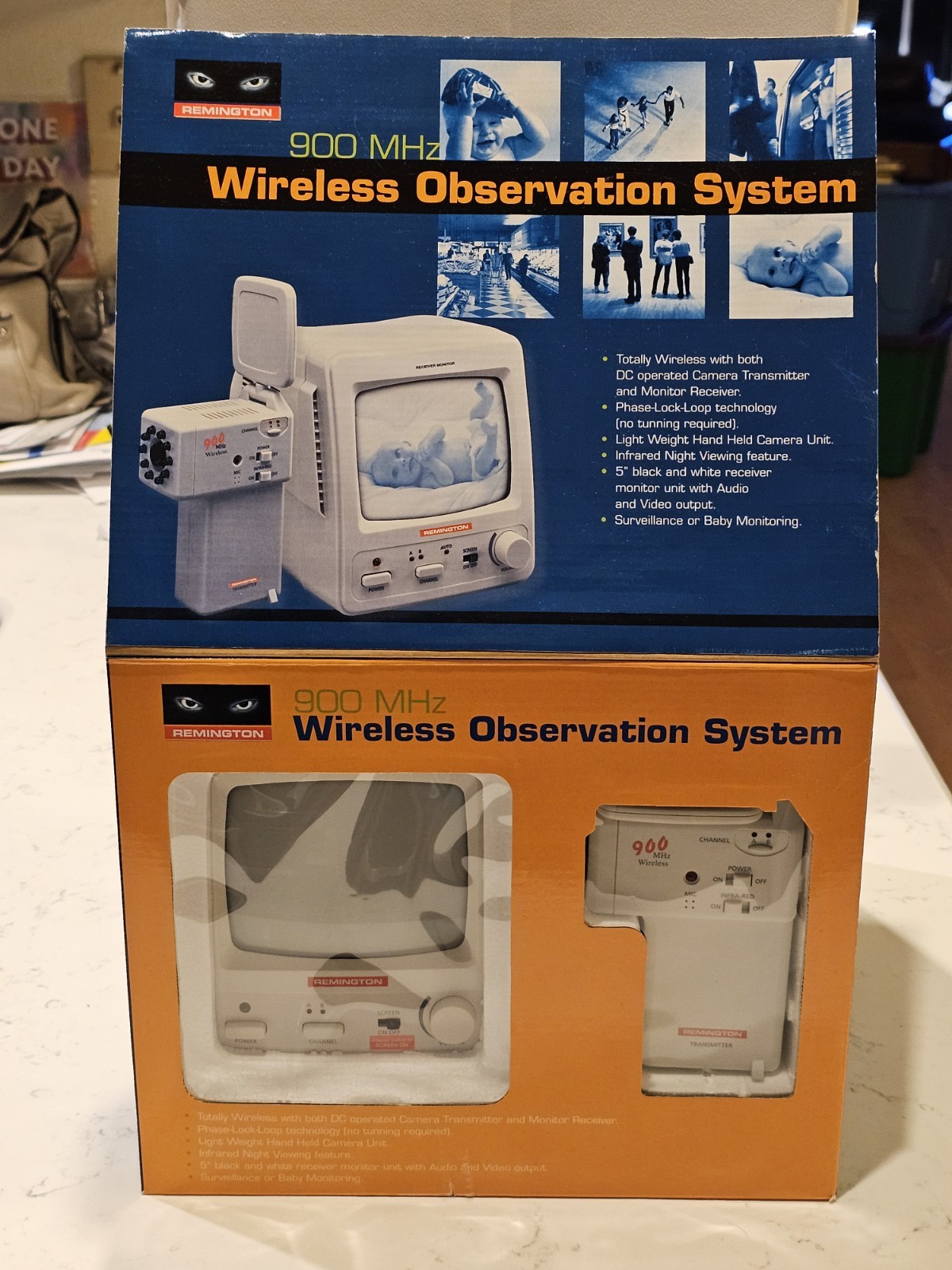 Vintage New Old Stock Remington 900 Mhz Wireless Observation System Infrared