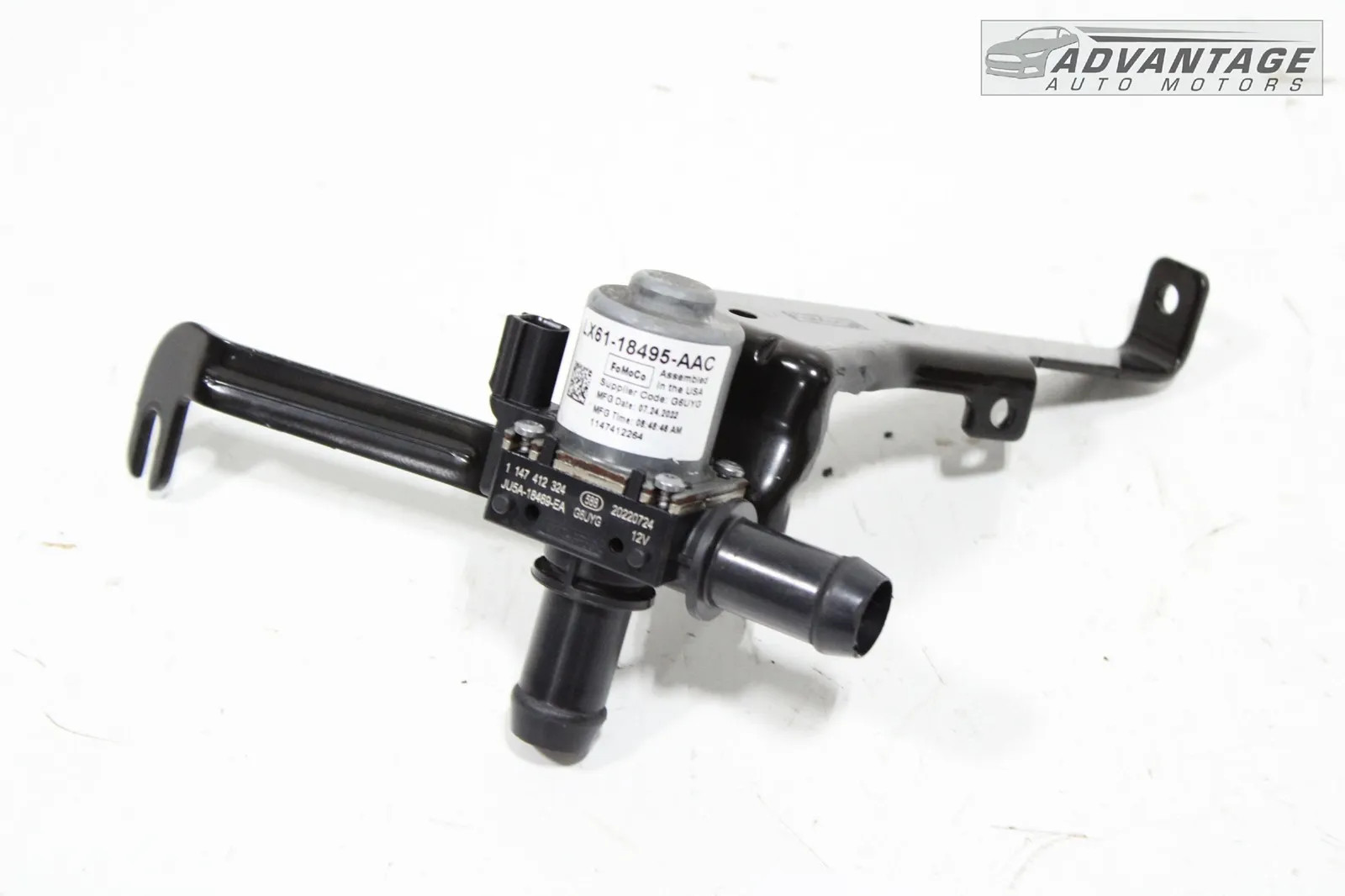 20-24 FORD ESCAPE FWD 1.5L ENGINE HVAC HEATER WATER CONTROL VALVE W/ BRACKET OEM