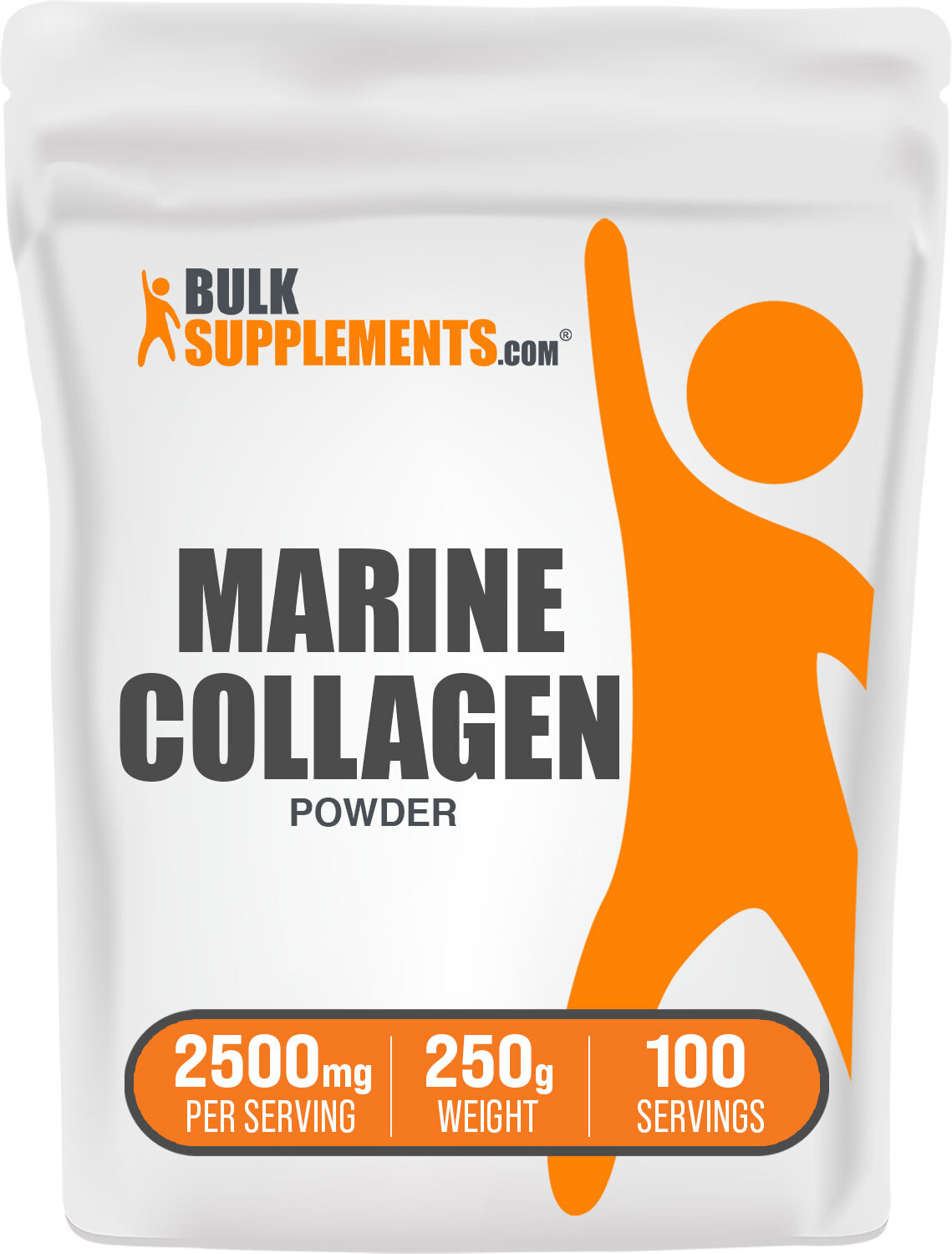 BulkSupplements Hydrolyzed Collagen (Fish) - Collagen for Hair, Skin & Nails