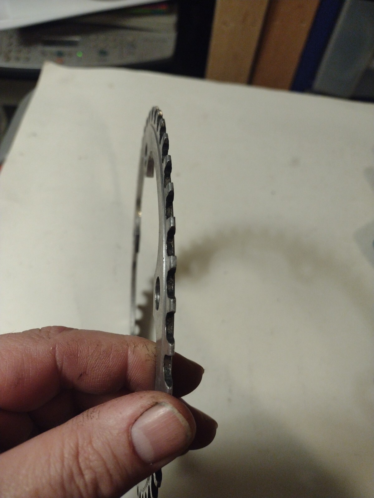 Vintage 151 BCD Chainring 3/32 Silver