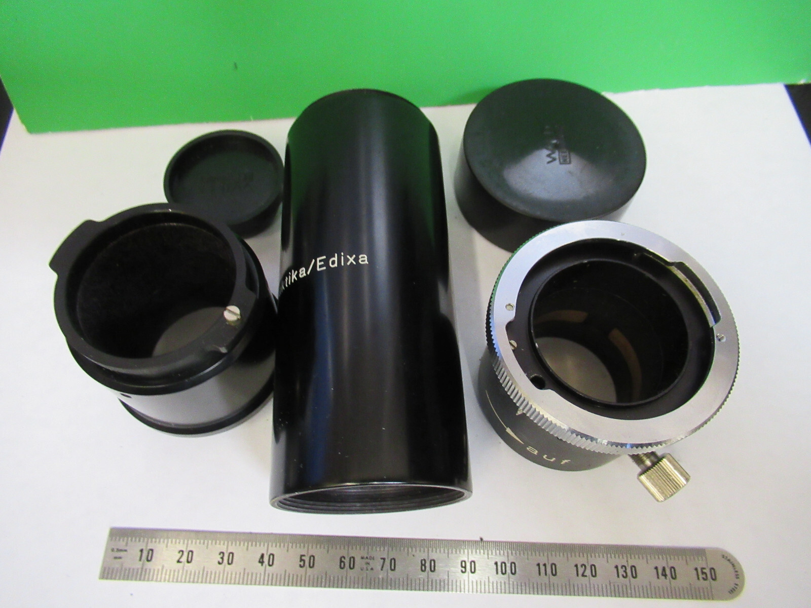LOT WILD HEERBRUGG CAMERA PARTS PRAKTIKA MICROSCOPE PART AS PICTURED X9-B-56