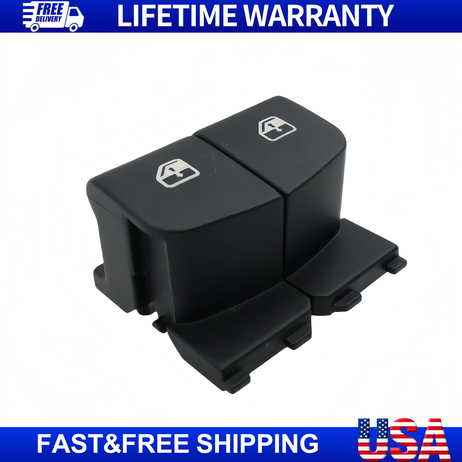 4x Front Left Window Switch Button Replacement Fits for Maserati GranTurismo