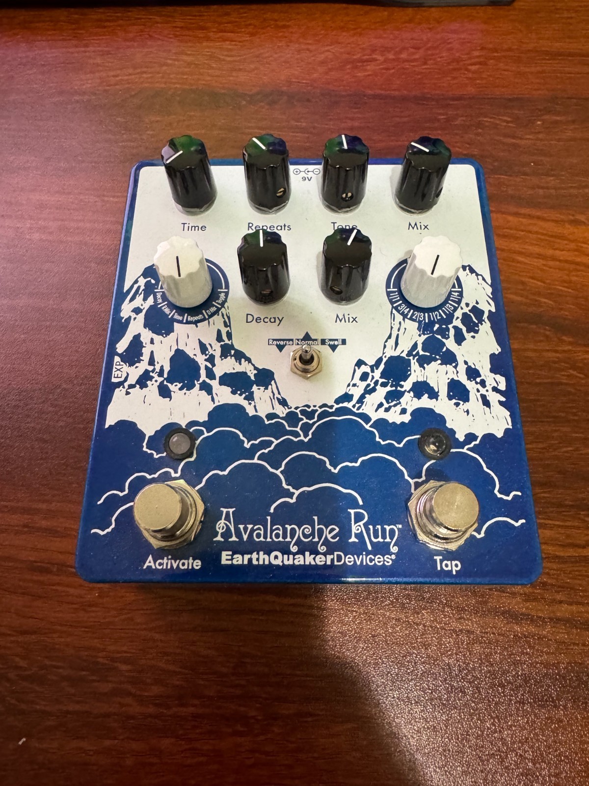 Earthquaker Devices Avalanche Run V2 Stereo Delay Reverb Pedal