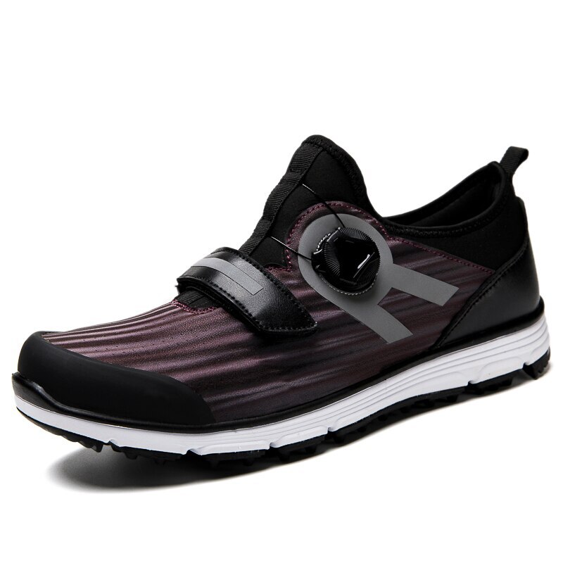 Men's Spikeless Golf Shoes Golf Tours Sneakers Self Lock Golfer Sneakers