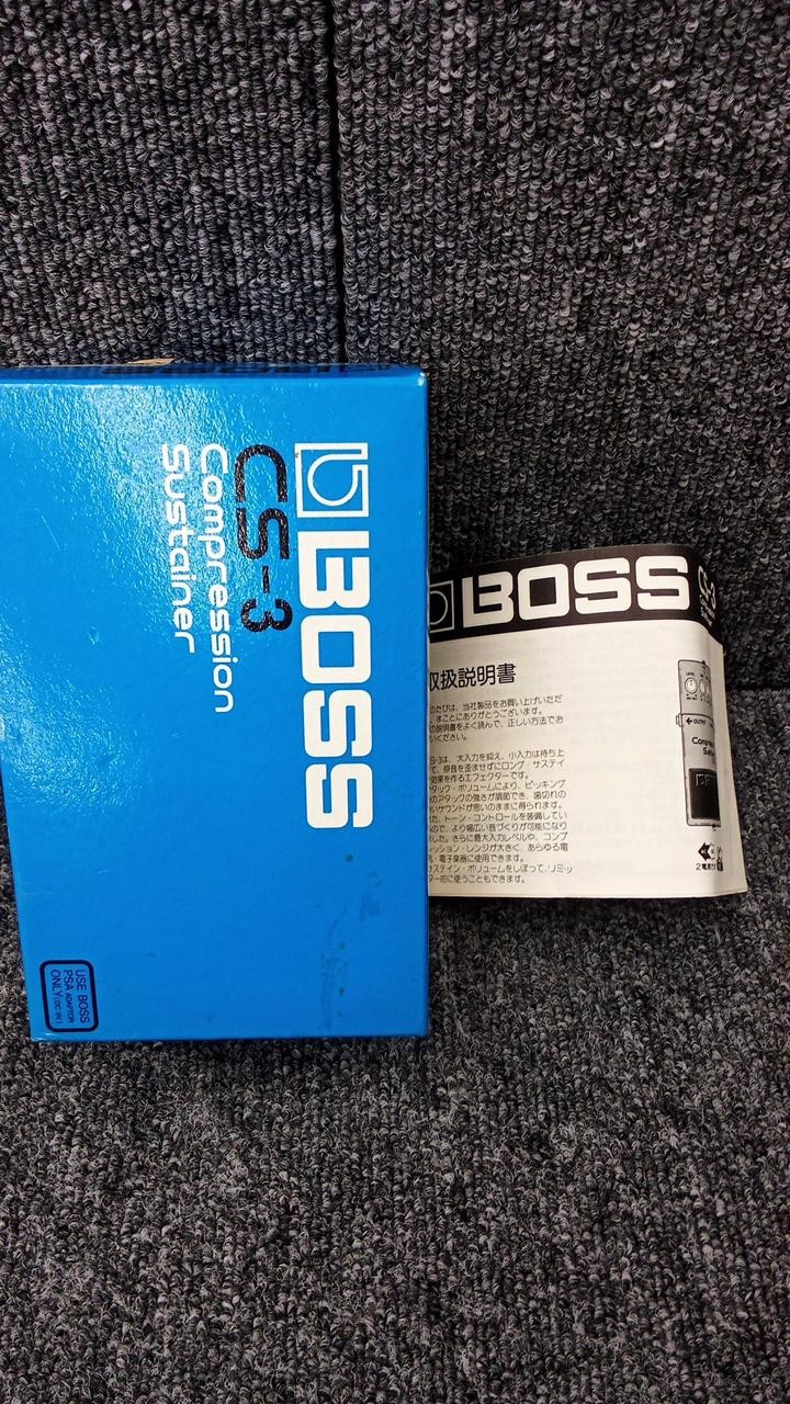 BOSS CS-3 Compression Sustainer Effects Pedal