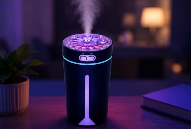 Mini Car Aroma Diffuser Humidifier Air Purifier Essential Oil Diffuser, USB