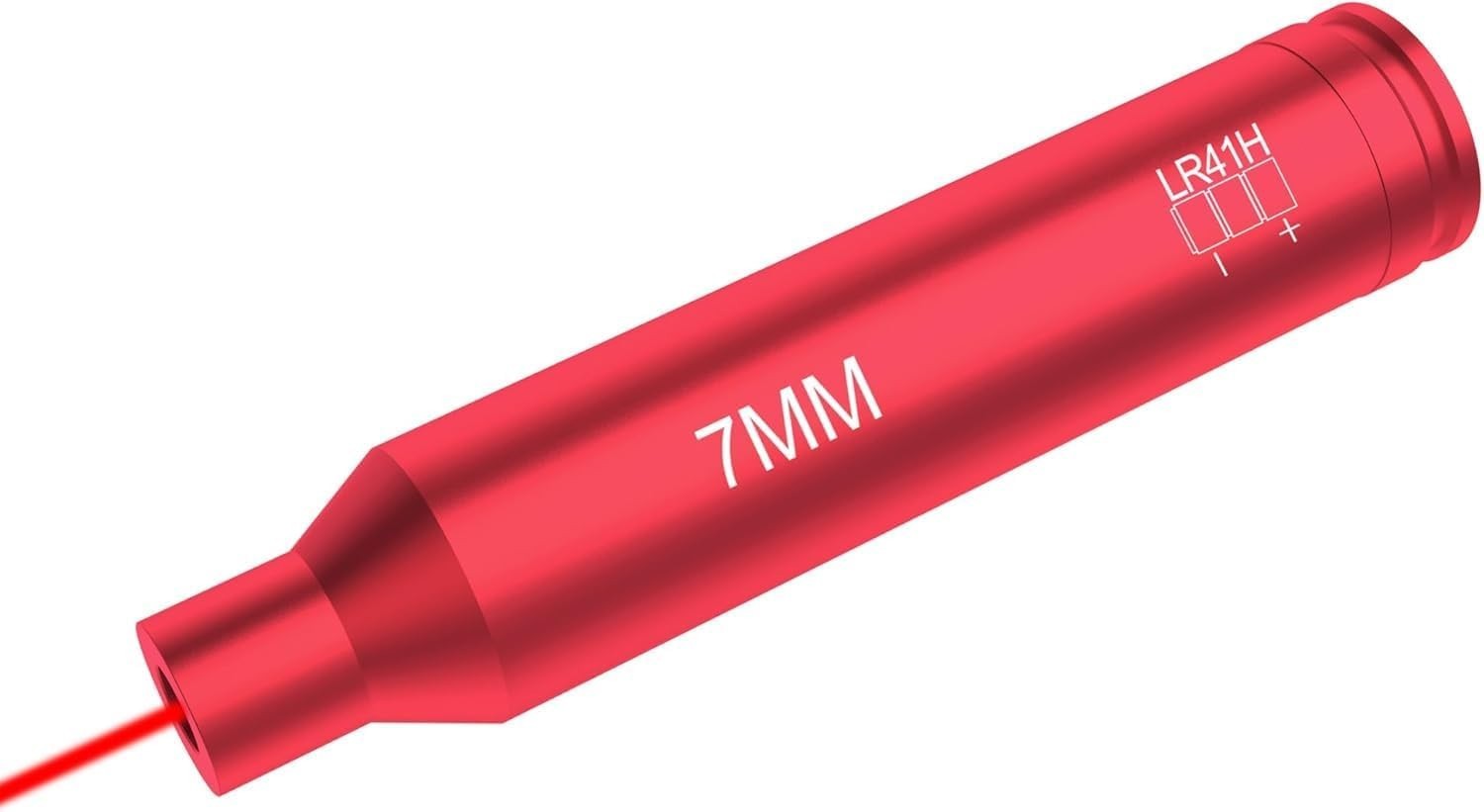 7MM Red Laser Bore Sight w/ 6 Batteries