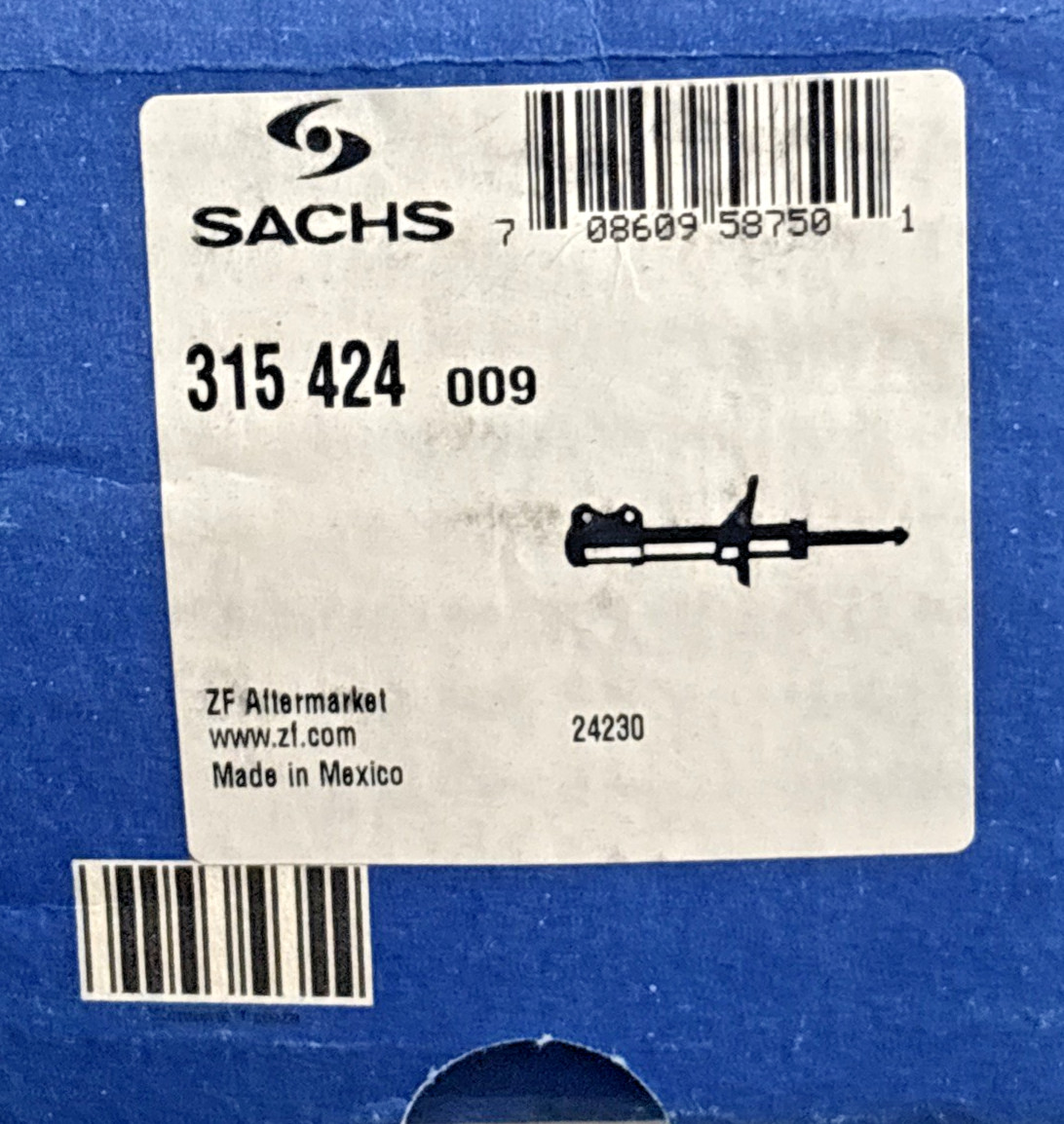 ~ NEW SACHS SHOCK ABSORBER ~ KENWORTH & PETERBILT * SAME AS C71-6000 * 315 424