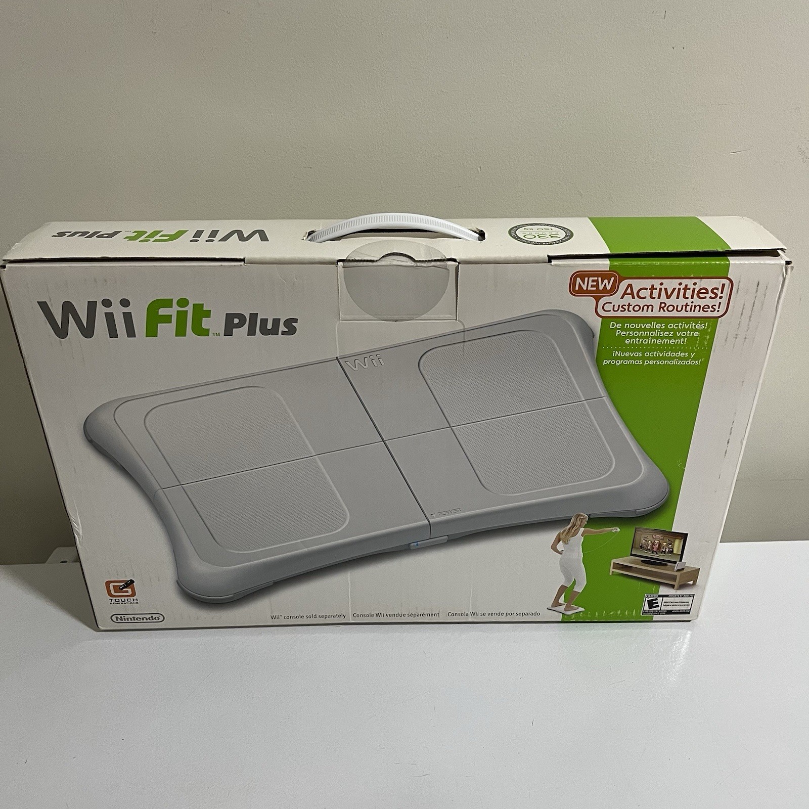 Nintendo Wii Fit Plus Balance Board & Game - Brand New Sealed