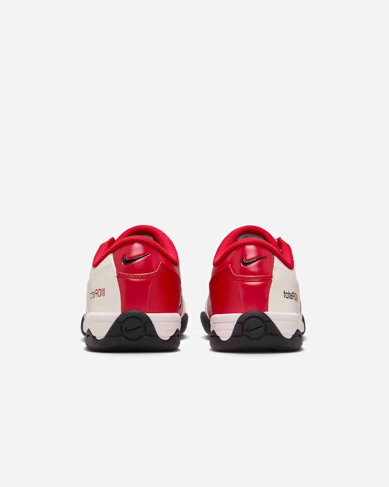 New Nike Total 90 SP 'Manchester United' Shoes - White/ Gym Red (HQ2851-100)