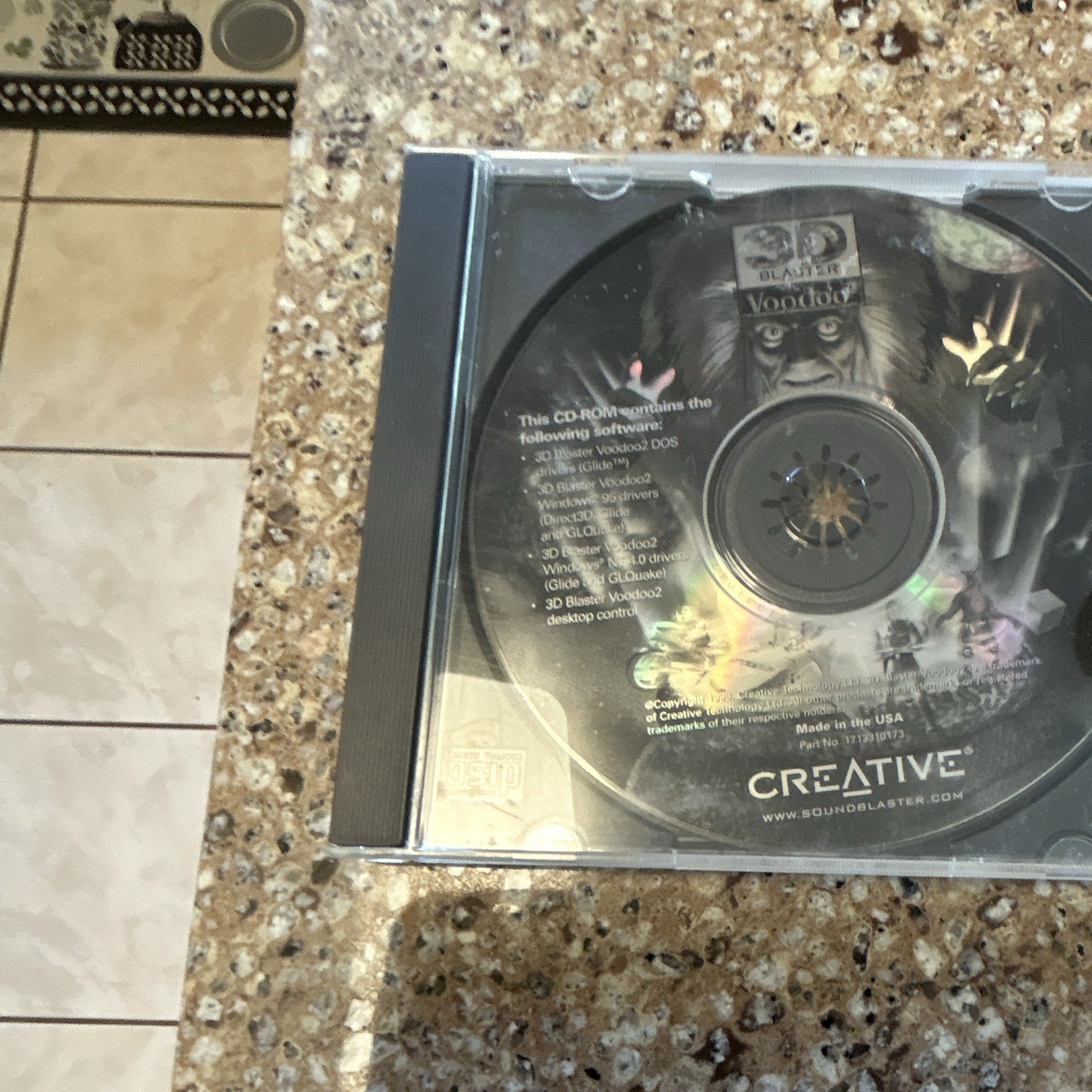 Creative 3D Blaster Voodoo2 Driver & Utility Software CD Win95/DOS/NT4 EN