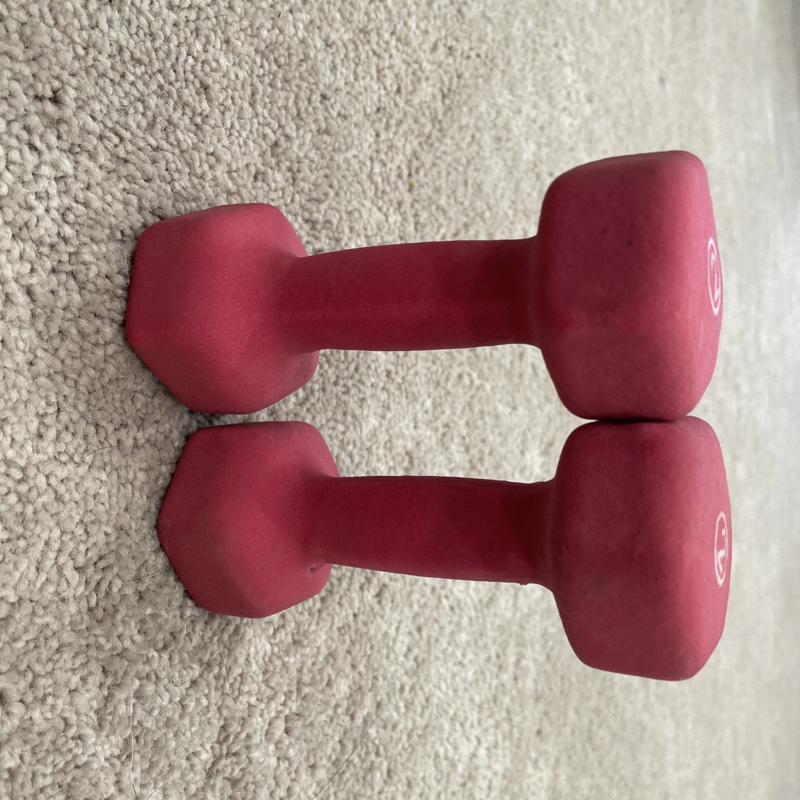 2 lb dumbbells pair