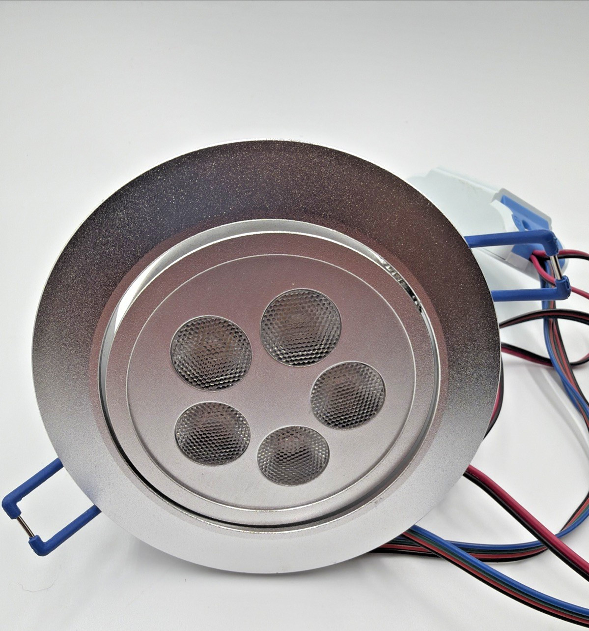 DMX512 DMX LED Can Ceiling Light 5PCS 8W Power 24V DC