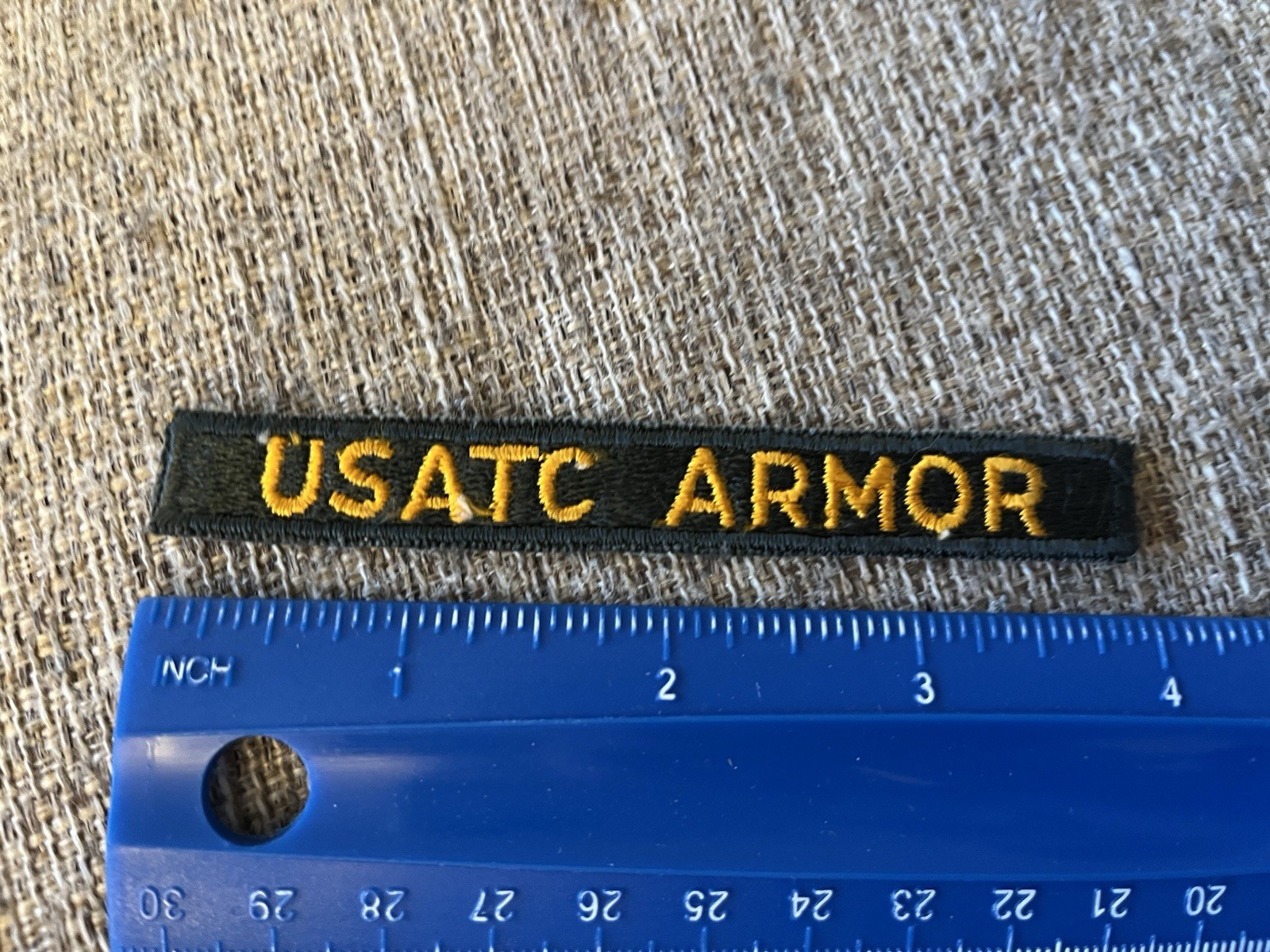 USATC Armor Tab US Army Patch