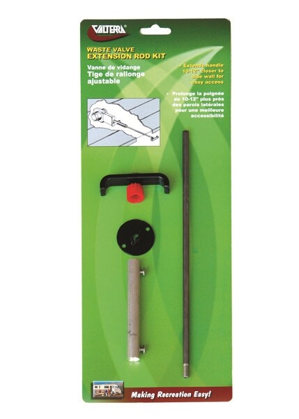 Valterra T1046-10VP 10" to 12" Waste Valve Extension Rod Kit