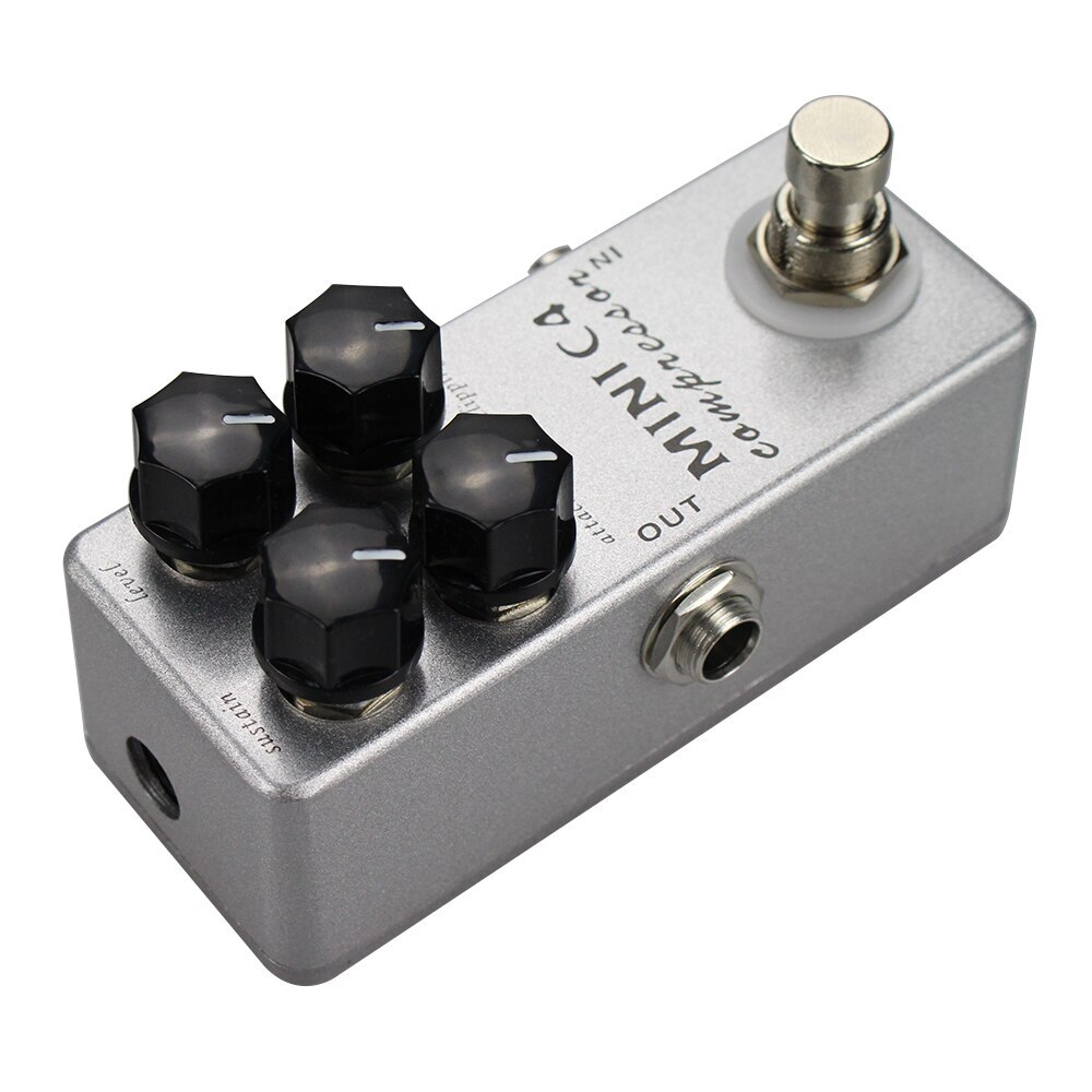 True Bypass Compression Effect Pedal C4 Compression Electric Guitar Pedal