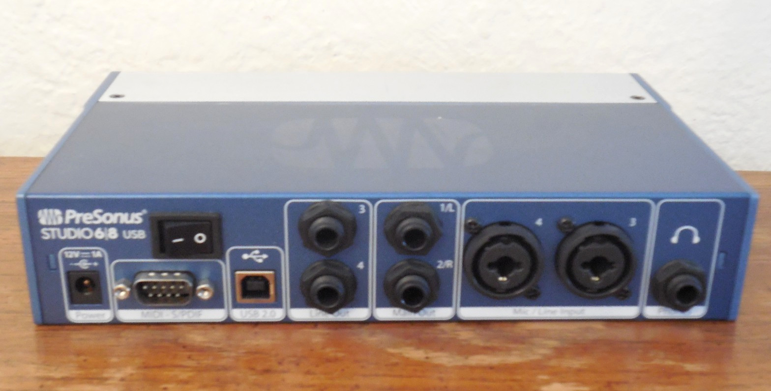 Presonus Studio 6|8 USB Audio Interface - Untested - Parts/Repair