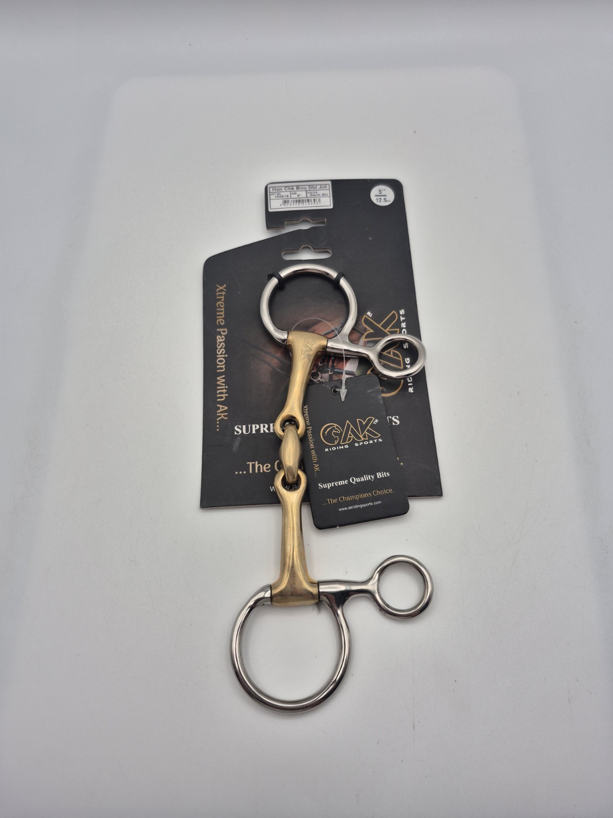 AK Riding Sports Hanging Cheek Bauncher Bit 5 Inch 12.5 CM Brand New
