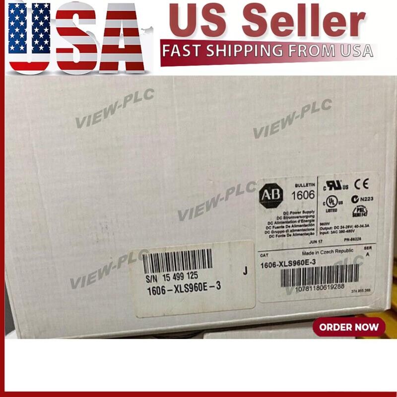 NEW Factory Sealed AB 1606-XLS960E-3 Power Supply 380/480 VAC 960W US Free Tax