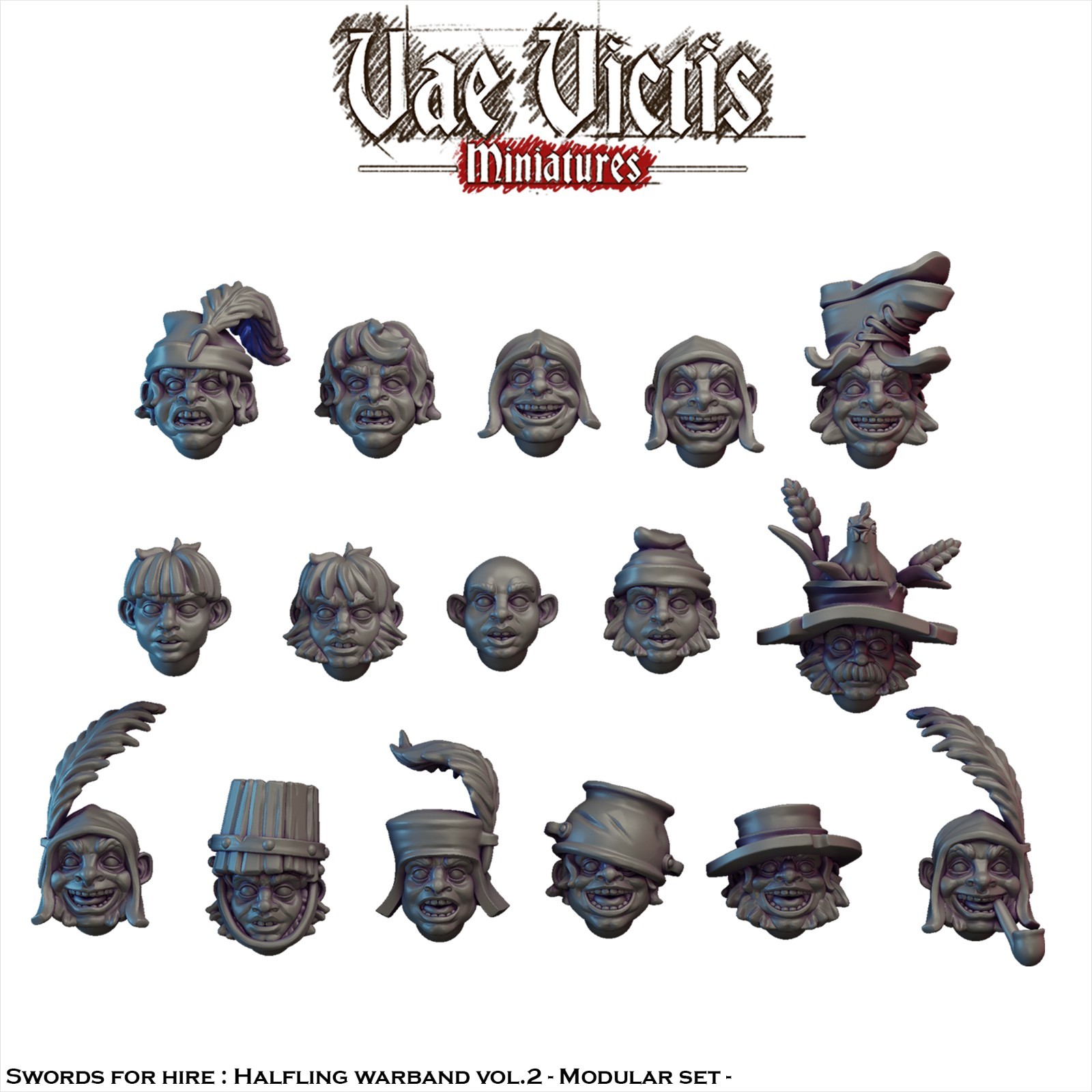 Vae Victis 28mm Halfling Warband 2