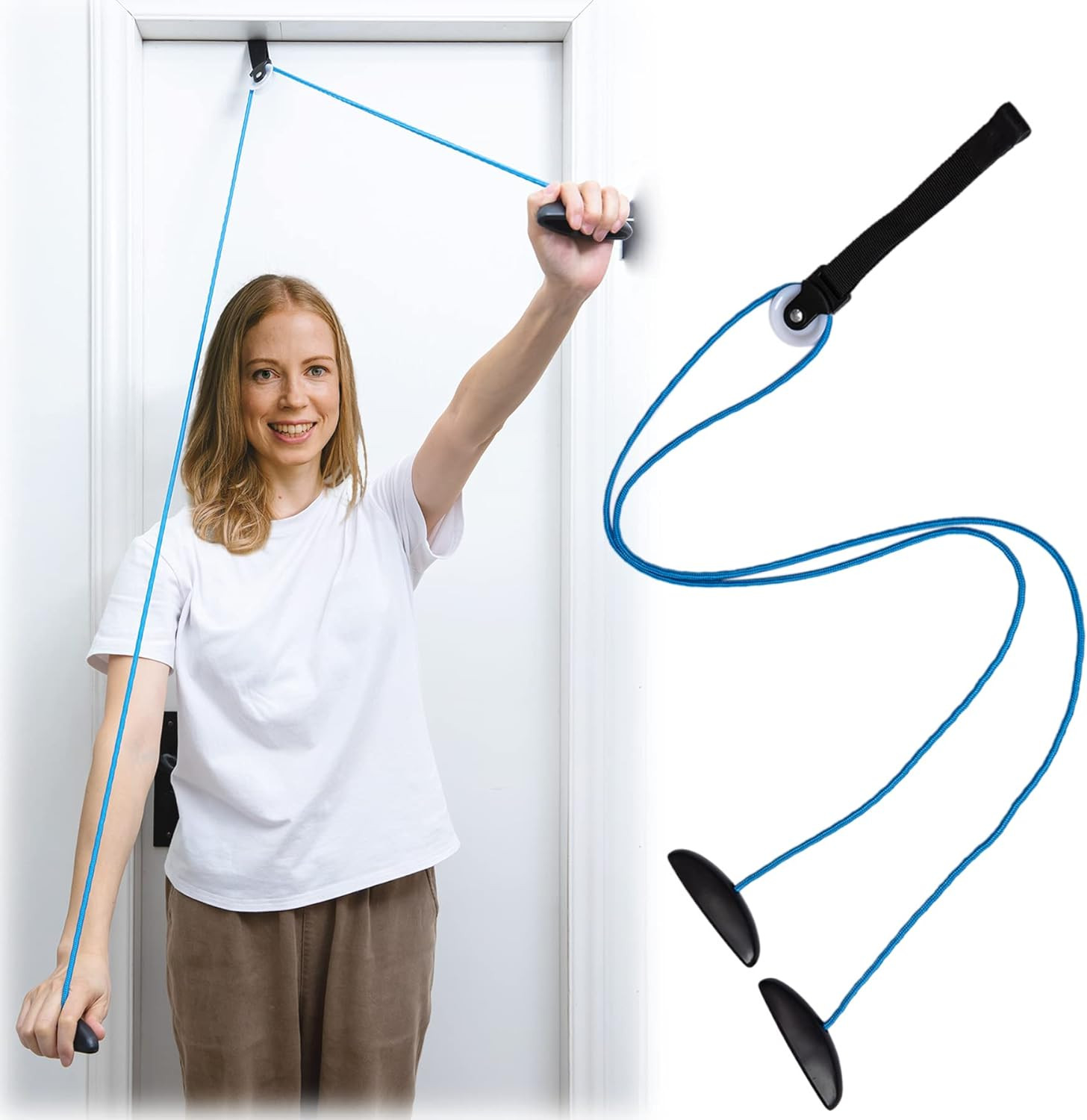 Shoulder Pulley Over The Door Physical Therapy System