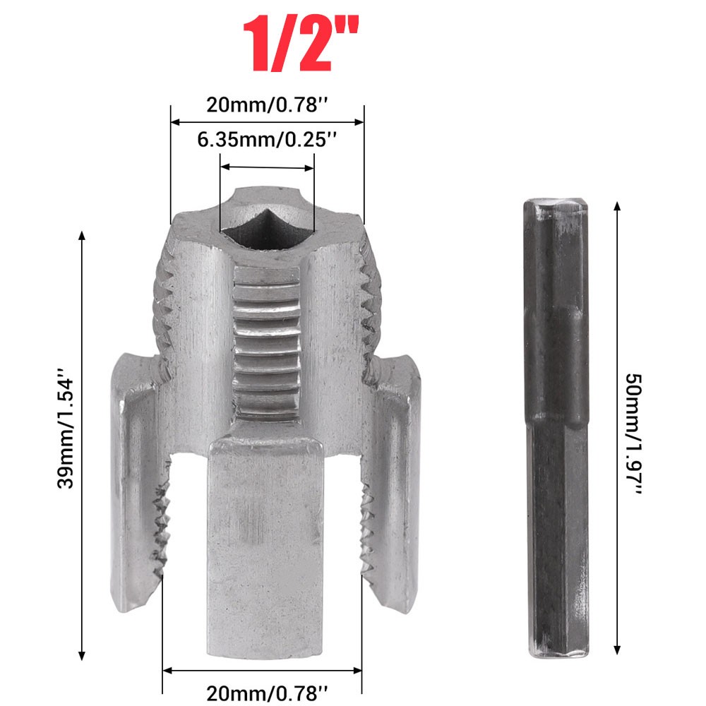 Integrated Internal & External Pipe Threading-Tool, PVC Pipe Threader Kit USA