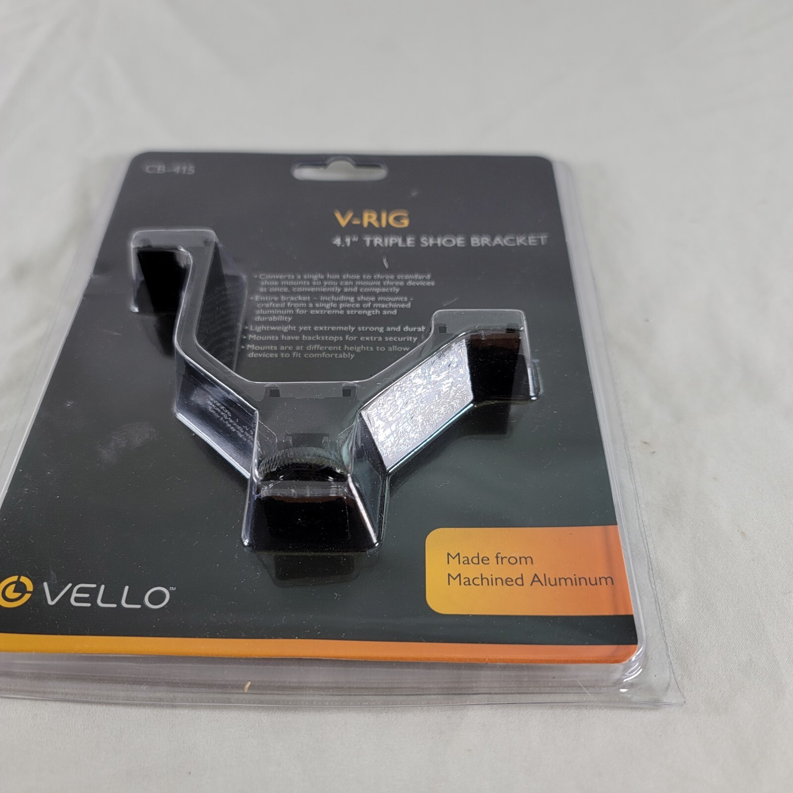 Vello V-Rig 4.1" Triple Shoe Bracket