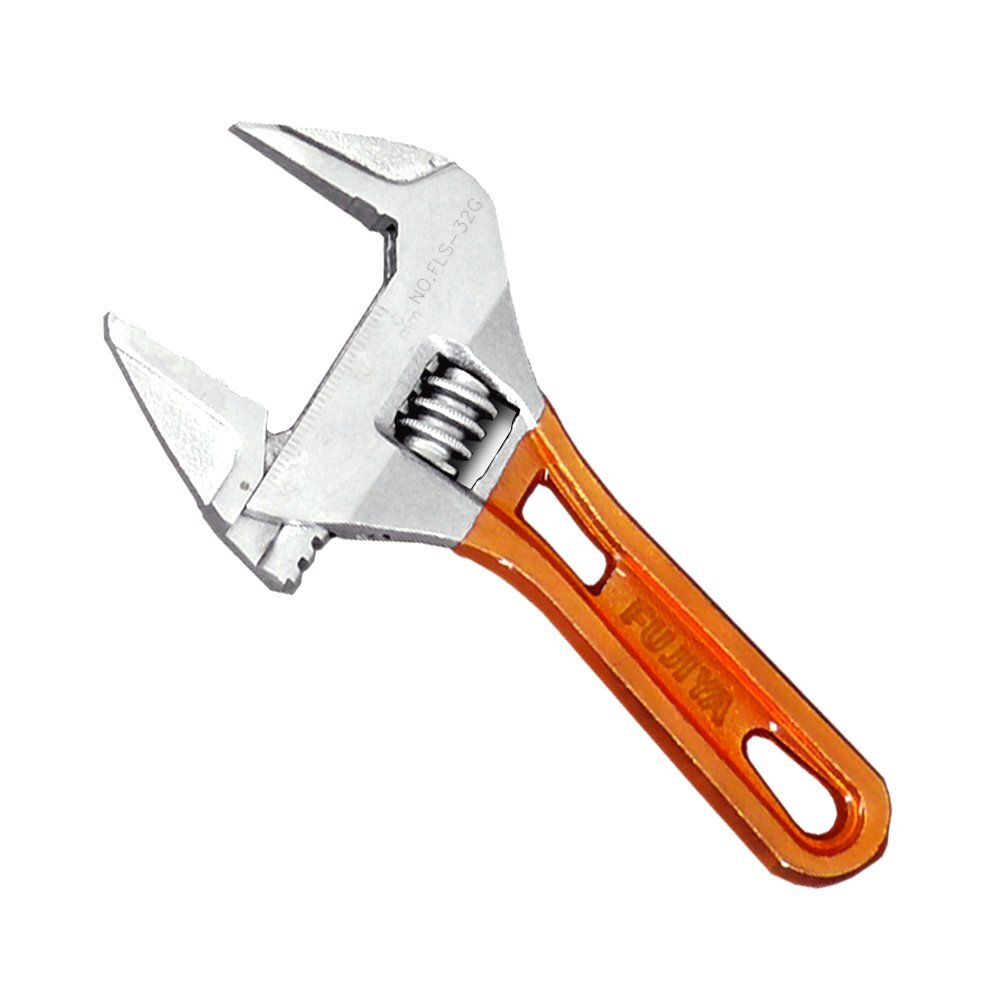 Tools Fls32gf Short Adjustable Wrench With Grip