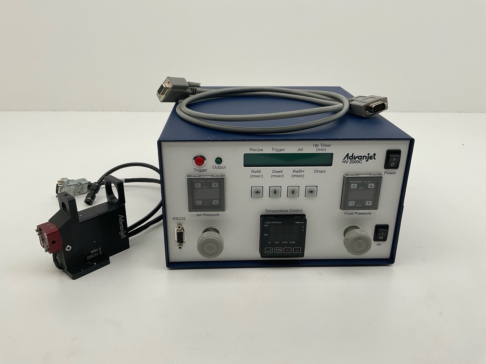 Advanjet (Graco) HV 2000C, HV 2000 Non Contact Jet Dispenser w/controller