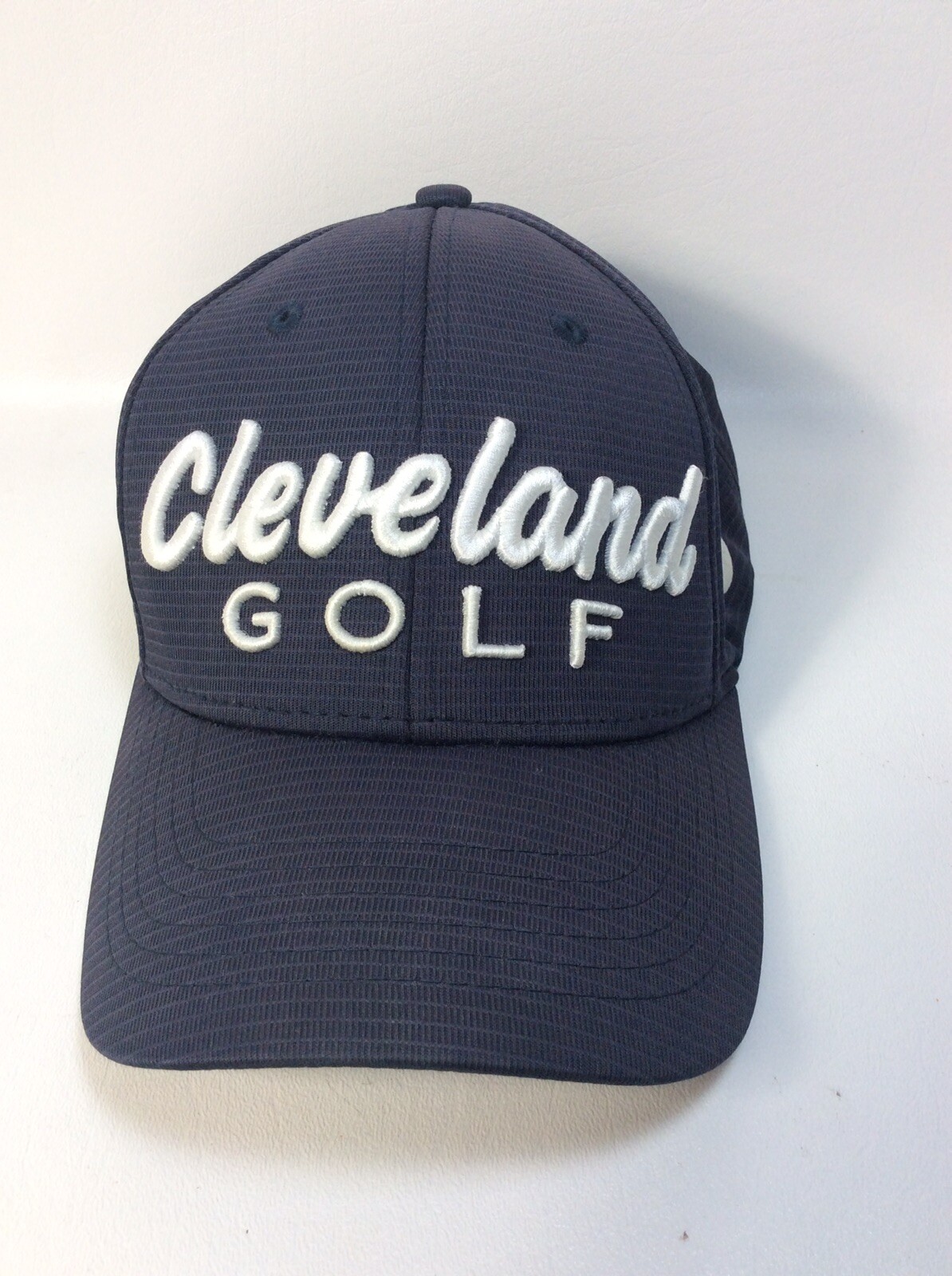 Cleveland Golf Classic Logo Performance Dark Gray Golf Hat Adj Preowned