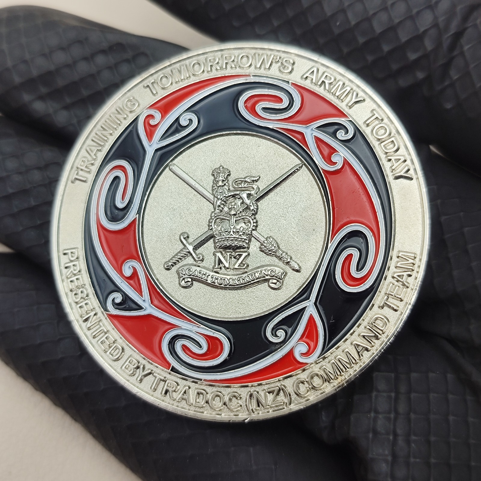 New Zealand Training Doctrine Command Challenge Coin