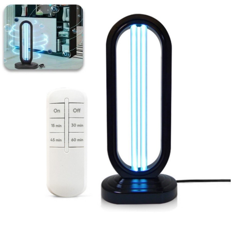 UVC Ozone Sterilizati Ultra Violet Germicidal Lamp with remote control and timer