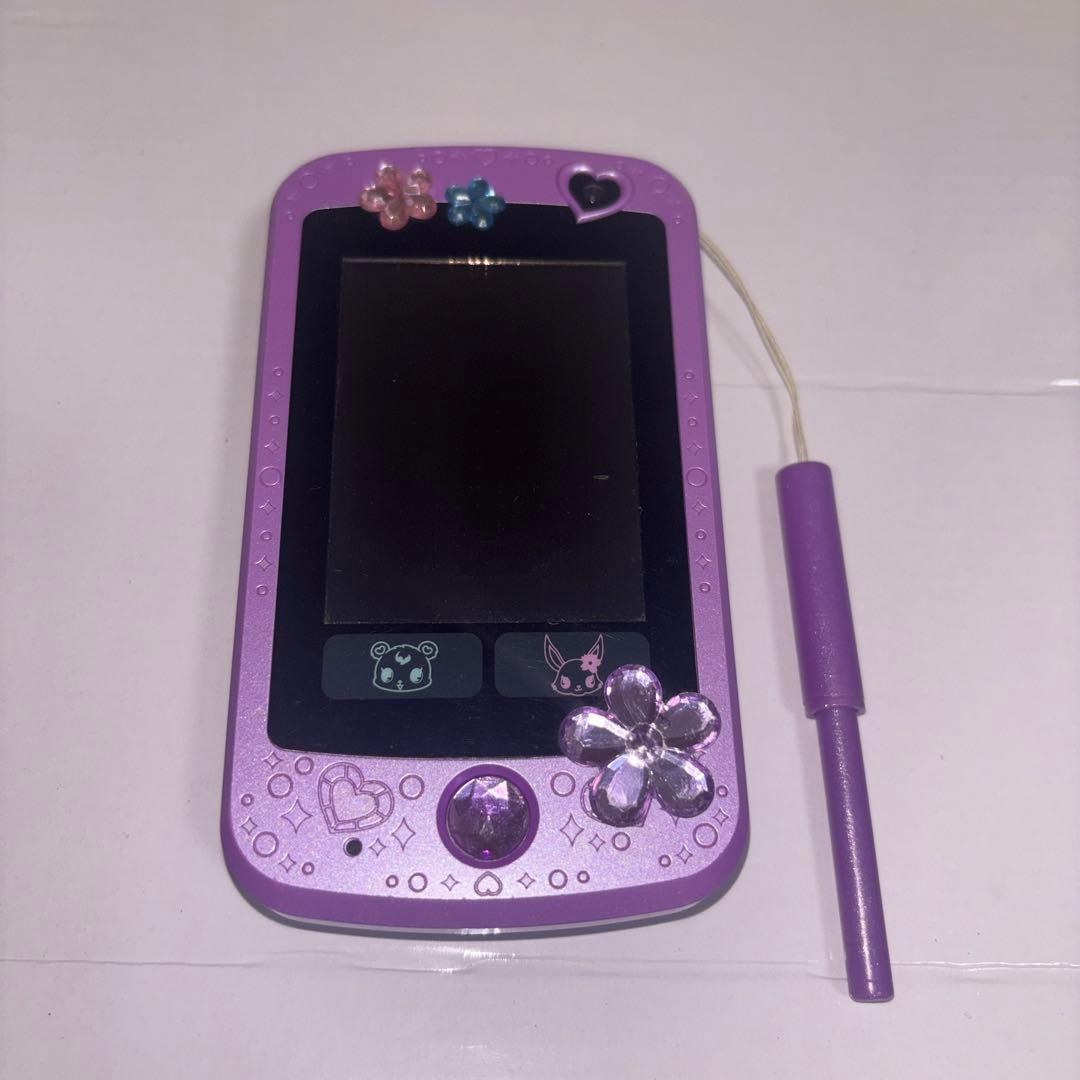 Purple Jewelpet Portable Game Console with Touch Pen