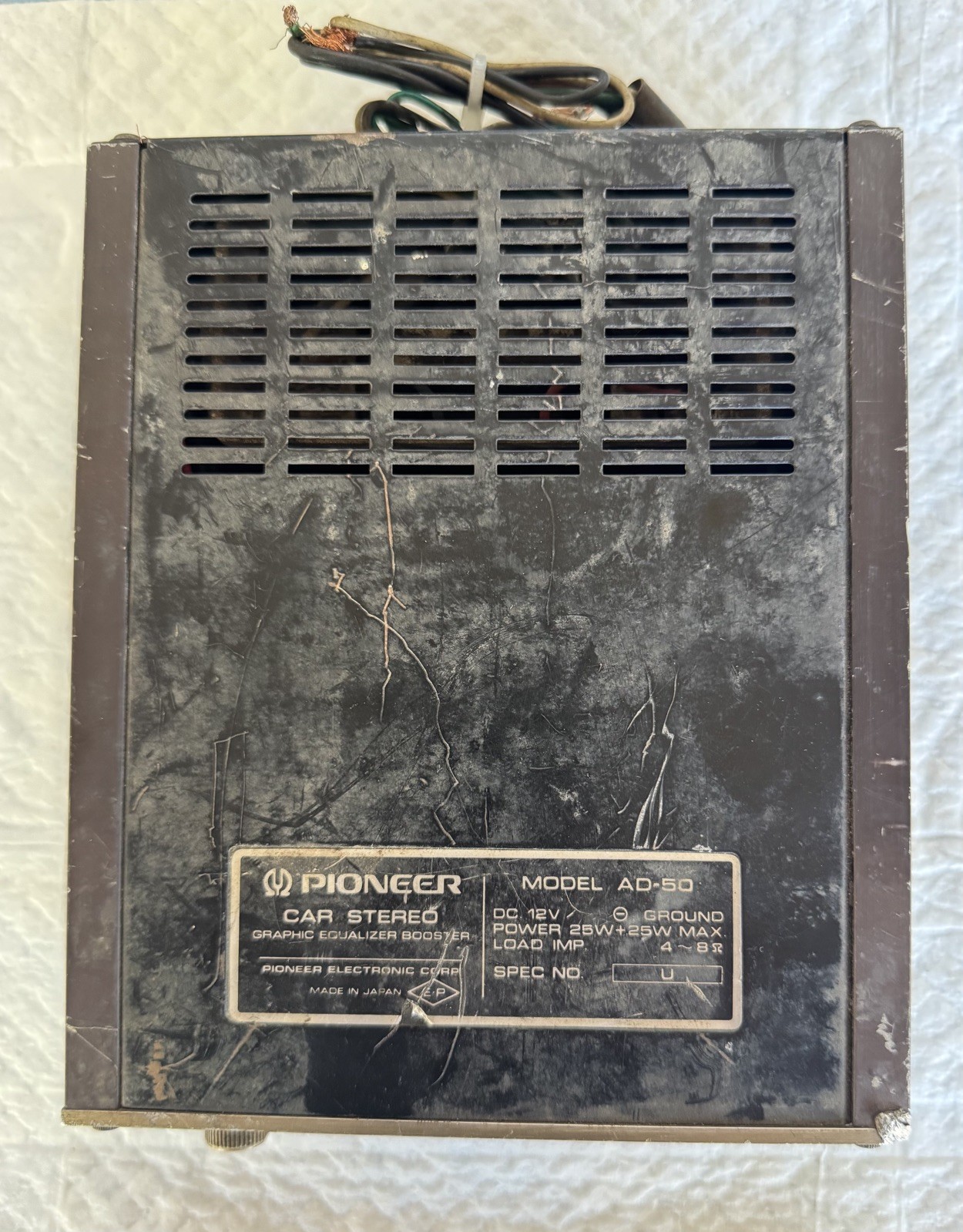 Pioneer AD-50 Equalizer Booster