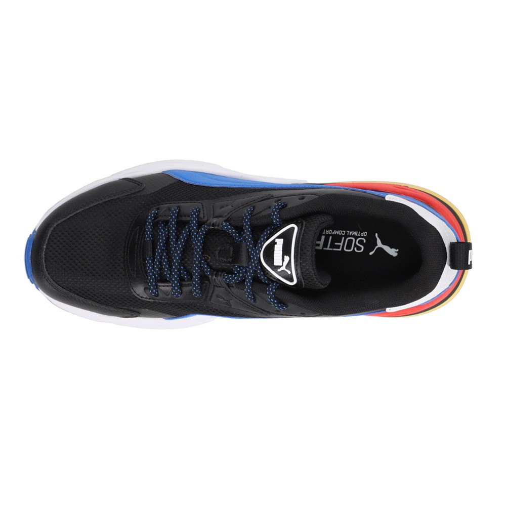 PUMA Vis2k Lace Up Mens Black Sneakers Casual Shoes 39549501