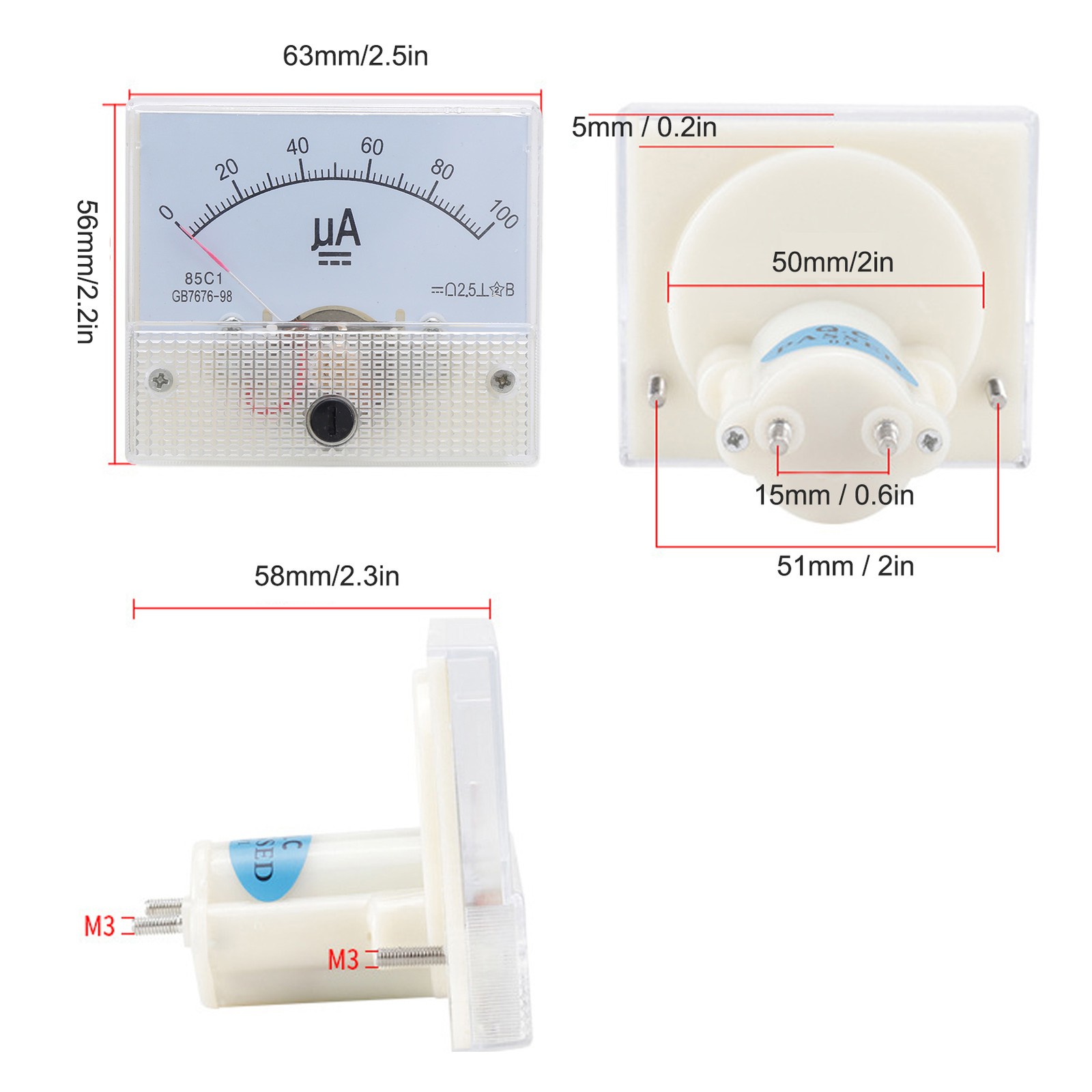 High-Quality Analog Current Meter For Power Equipment Use Trending